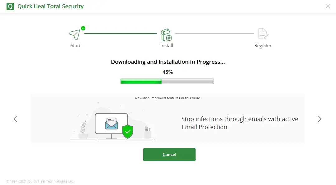 Install Quick Heal
